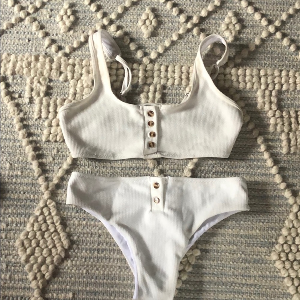 White bikini